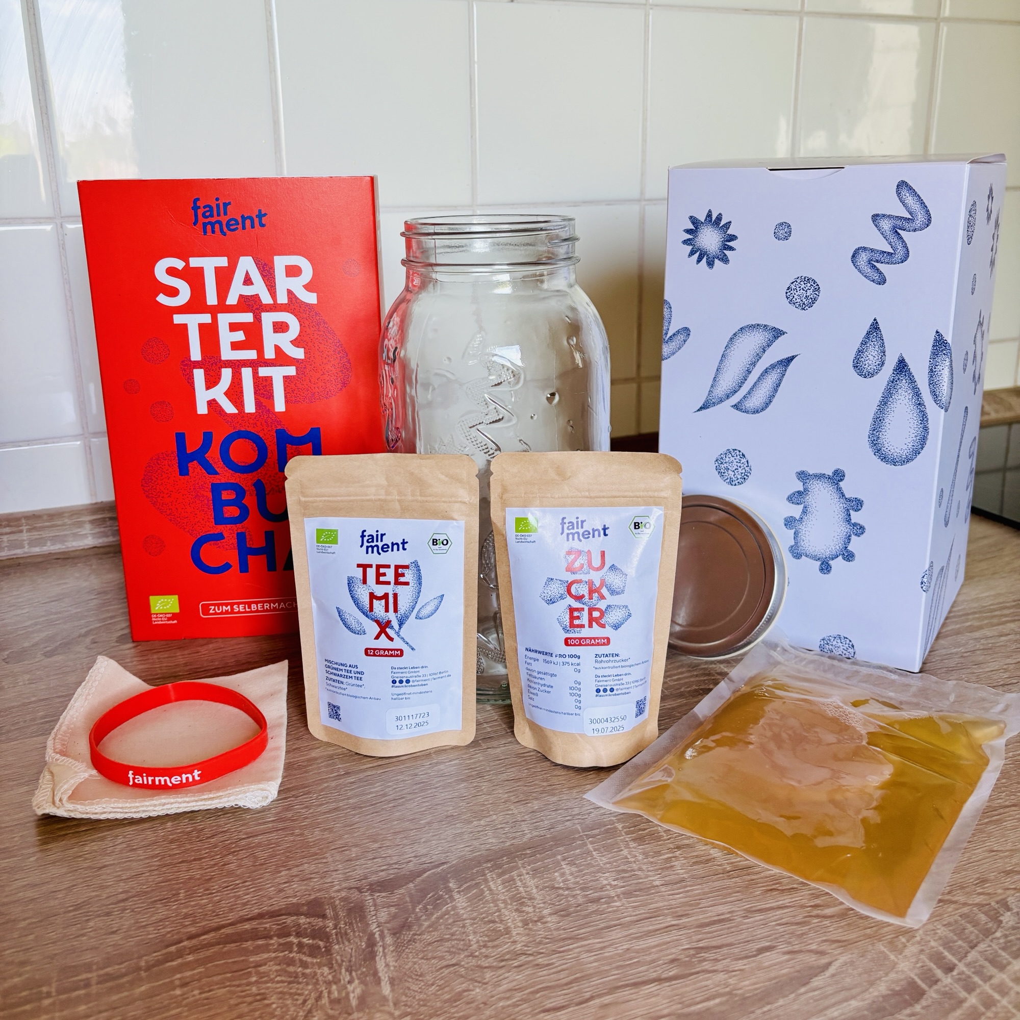 Kombucha selbst machen mit dem fairment Starter Kit – Anleitung & Rabattcode!